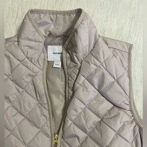 Old Navy Quilted Puffy Vest, Size Large